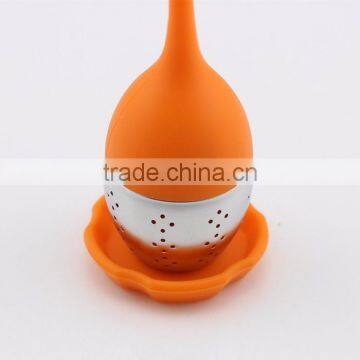 Good Quality Flower Design Silicone Tea Tool photo-3