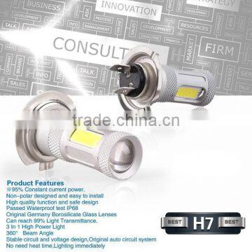 New Car Accessories Products 360 Degree Cars LED Light 580LM Alumina Auto H7 Led Fog Light photo-2