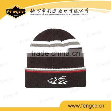 2016 Fashion Jacquard Hip Hop Winter Ski Warm Folded Knit Beanie photo-3