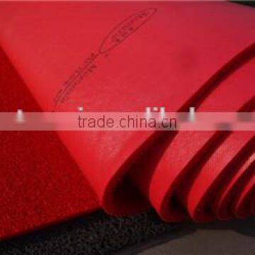 High Quality PVC Rubber Floor Mat Dries Fast roll carpet