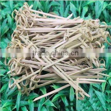 China bamboo disposable party knotted bamboo toothpick