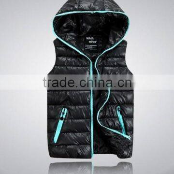 New 2017 High Quality Cotton-padded Waistcoat Men Spring Comfortable Couples Sleeveless Jacket Winter Casual MAN JACKET