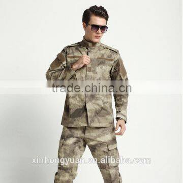 Combat Military Camouflage Jacket Army Uniform Woodland Hunting Coat photo-3