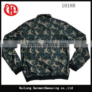 Wholesale Thin Spring Autumn Mens Customized Camo Coaches Jacket photo-5