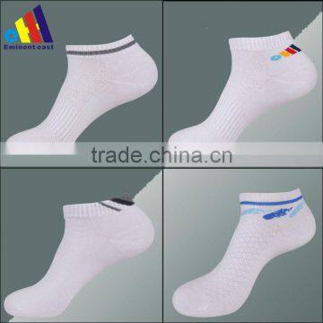 white color antibacterial breathable deodorant socks