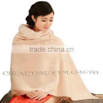 CX-B-P-41B Plain Fashion Women New Shawls And Scarves Pashmina photo-2