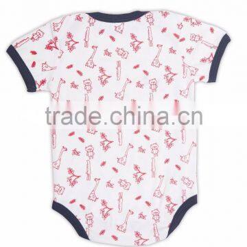 Organic Cotton Lap Shoulder Onesie