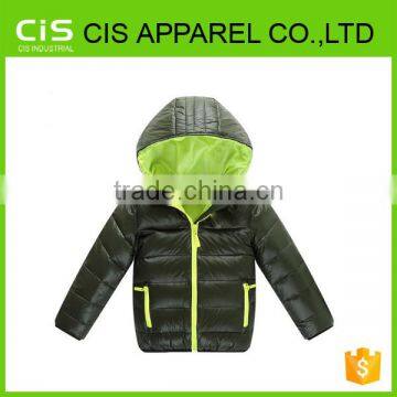 Ultralight children down coat jacket with hoodies