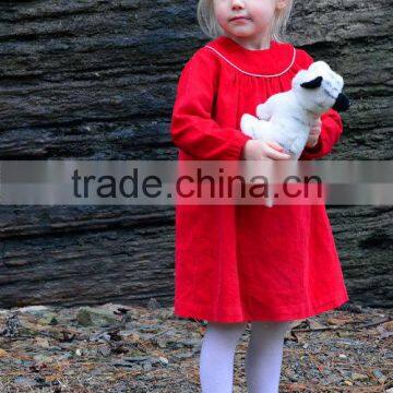 wholesale christmas outfits children long sleeve cute dress baby gilrs christmas clothes