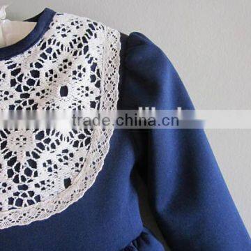 2017 New Design Girls Party Dresses Children Clothes Made by 100% Cotton Dress photo-3