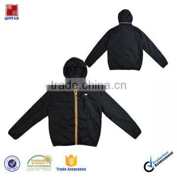 Men's Spring Windproof Jacket With Detachable Hood