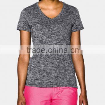 Slim Fit Womens t Shirt, Tri-blend t Shirt Wholesale, Womens Gym t Shirt photo-4