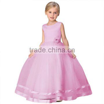 Hot Sale Baby Girl Summer Dress Sleeveless Children Frock Designs Kid Dresses photo-4