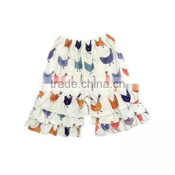 Giggle Moon Remake Girls Matching Icing Lace Short Pants Girls Chevron Pants photo-2