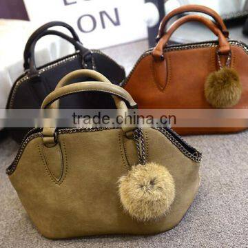 DY0064Z Europea Fashion 2015 Winter Hot Sale Retro Tote Bag photo-2