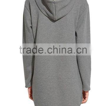 OEM Custom Print Design Logo Unisex Long Sleeve Plain Hoodies for Wholesale 2017 photo-4