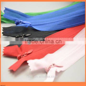 No.#3 60 cm Colorful Nylon Zipper Lace Tape Water Drop Puller Invisible Zipper photo-5