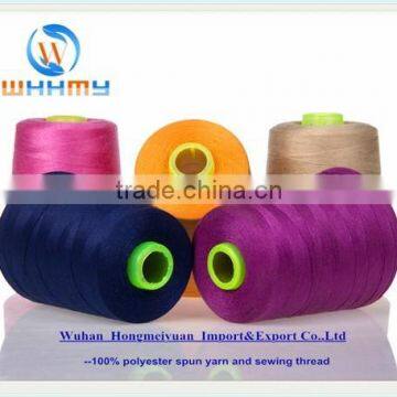 factory directly sale high quality polyester sewing thread