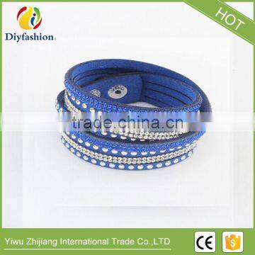 New Unisex Multilayer Leather Bracelet Christmas Gift Charm Bracelets Rivet Vintage Jewelry For Women And Man photo-4