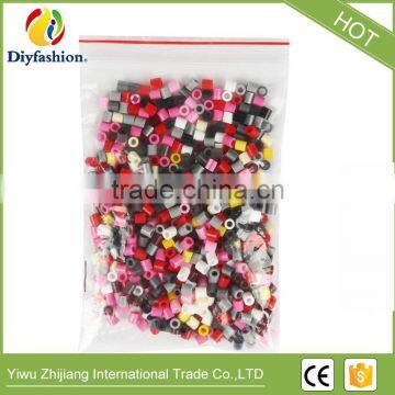 Diyfashion Educational Craft 5mm Mini Hama Perler Beads Set With Pegboard Iron Paper and Twezzer Fuse Beads Toys for Kids 18027 photo-4