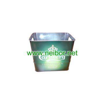 Tin Ice Bucket Beer Bucket Beer Cooler photo-2