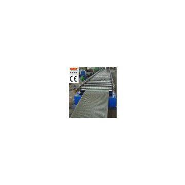 Wave plate roll forming machine