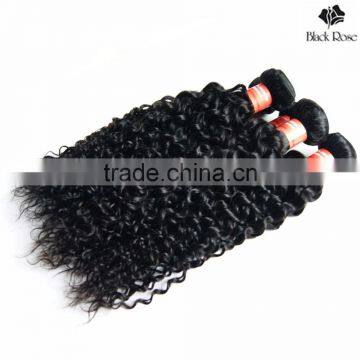 Black Rose New Arrival Crochet Braids With Human Malaysain Curly Hair, Raw Unprocessed Malaysian Human Hair photo-3