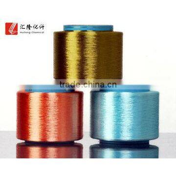 100% polyester yarn, FDY 300D/96F trilobal bright