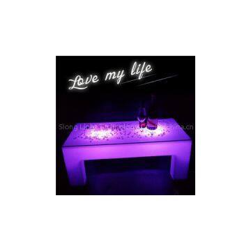 Rechargeable Claasic Led Luminous Coffee Table