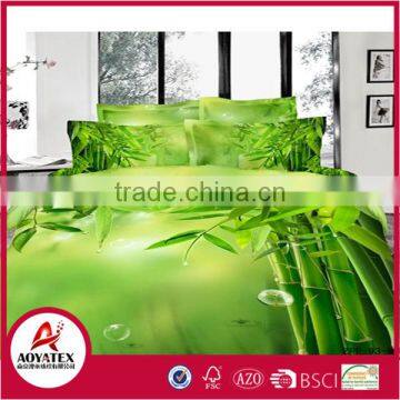 2016 New Style 13372 60*40s Reactive Printed 3D Green Grass Bedding Sets photo-6