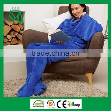 Blanket pocket aircondition fleece mermaid tail