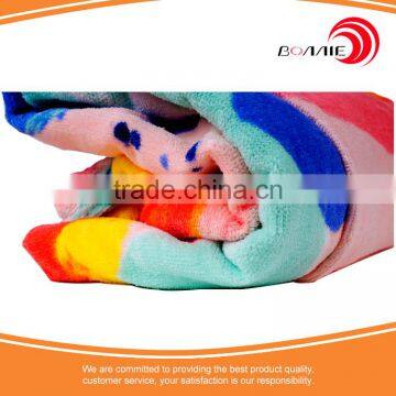 Custom 2017 New Design 100% Cotton Terry Cloth Poncho Hooded Beach Towel