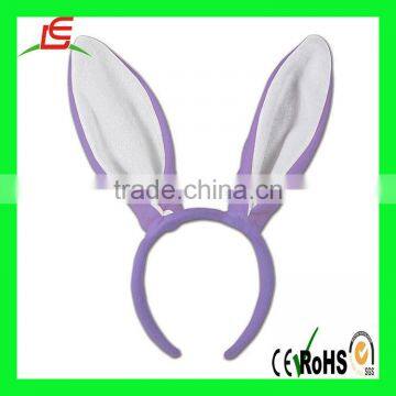 Plush Fluffy Bunny Rabbit Ears Headband Costume accessory Halloween Dress Up