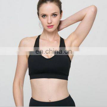 2017 new fashion hot sex womens yoga bra sports bra