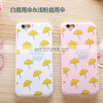 High quality soft bumper silk print cell phone case for phone protect