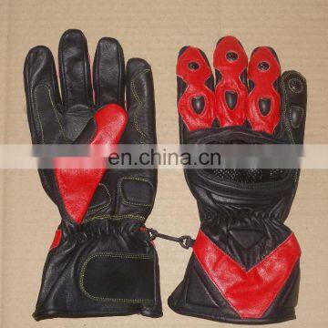 Motorbike Leather Gloves, Motorcycle Winter Gloves, Men Leather Motorbike Gloves