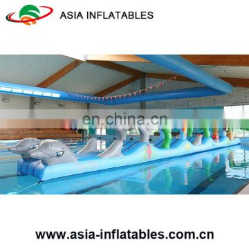 Cheap Inflatable Surf Dolphin Obstacle Course , Obstacle Course Bouncy Castle Inflatable