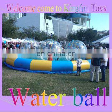 2m Clear PVC/TPU inflatable water ball