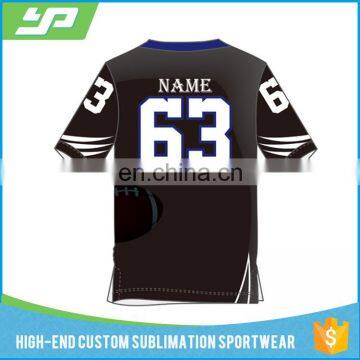 OEM custom blank sublimation polyester all blacks rugby jersey