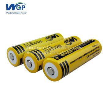 WGP 18650 3.6V/3.7V Li-ion Battery Cylindrical Rechargeable Lithium Ion Battery Cell With PCB Protection Plate photo-3