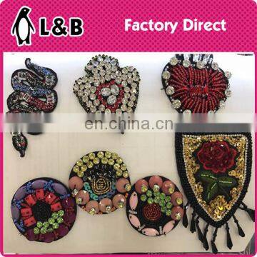 New Design Latest Fashion Hot Fix Rhinestone Patch photo-3