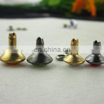 factory direct cheap rivet with rhinestone