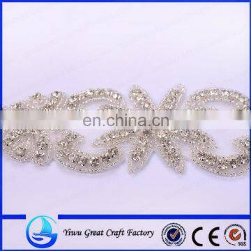 New Products Sell Like Hot Cakes Glass Seed Beads and Rhinestone Bridal Fabric Decoration Claw Drilling Lace Clothing and Access photo-2