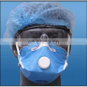 flat fold shape disposable dust filter mask / respirator