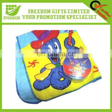 Reactive Print Promotional Compressed Towel