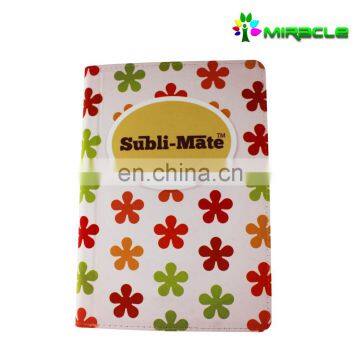 Personalized leather notebook covers for sublimation new style