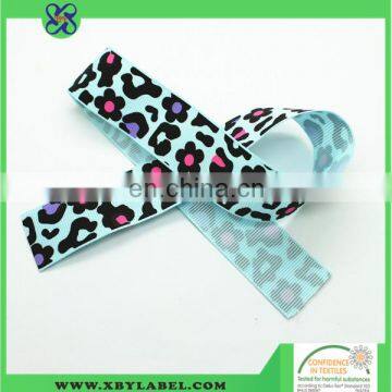 Custom grosgrain printed ribbon/ brand name ribbon