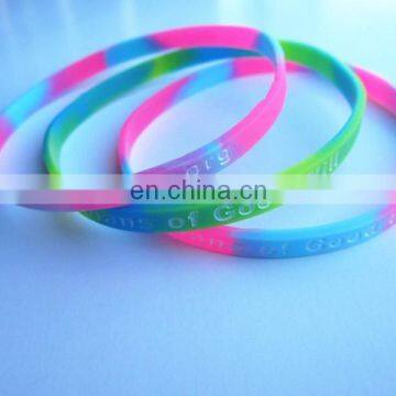 Silicone Bracelets With QR Code on Metal Clips/Buckles photo-5