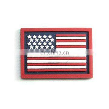Excellent Quality USA Sparta Logo National Flag Embossed PVC Rubber Patch photo-3