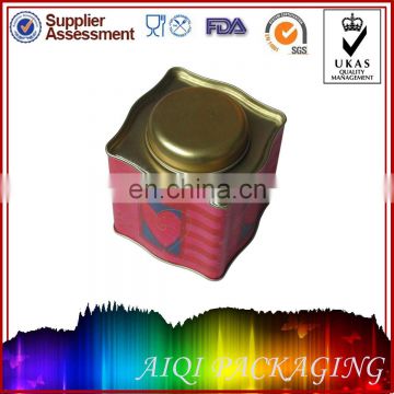 tea bag tin container